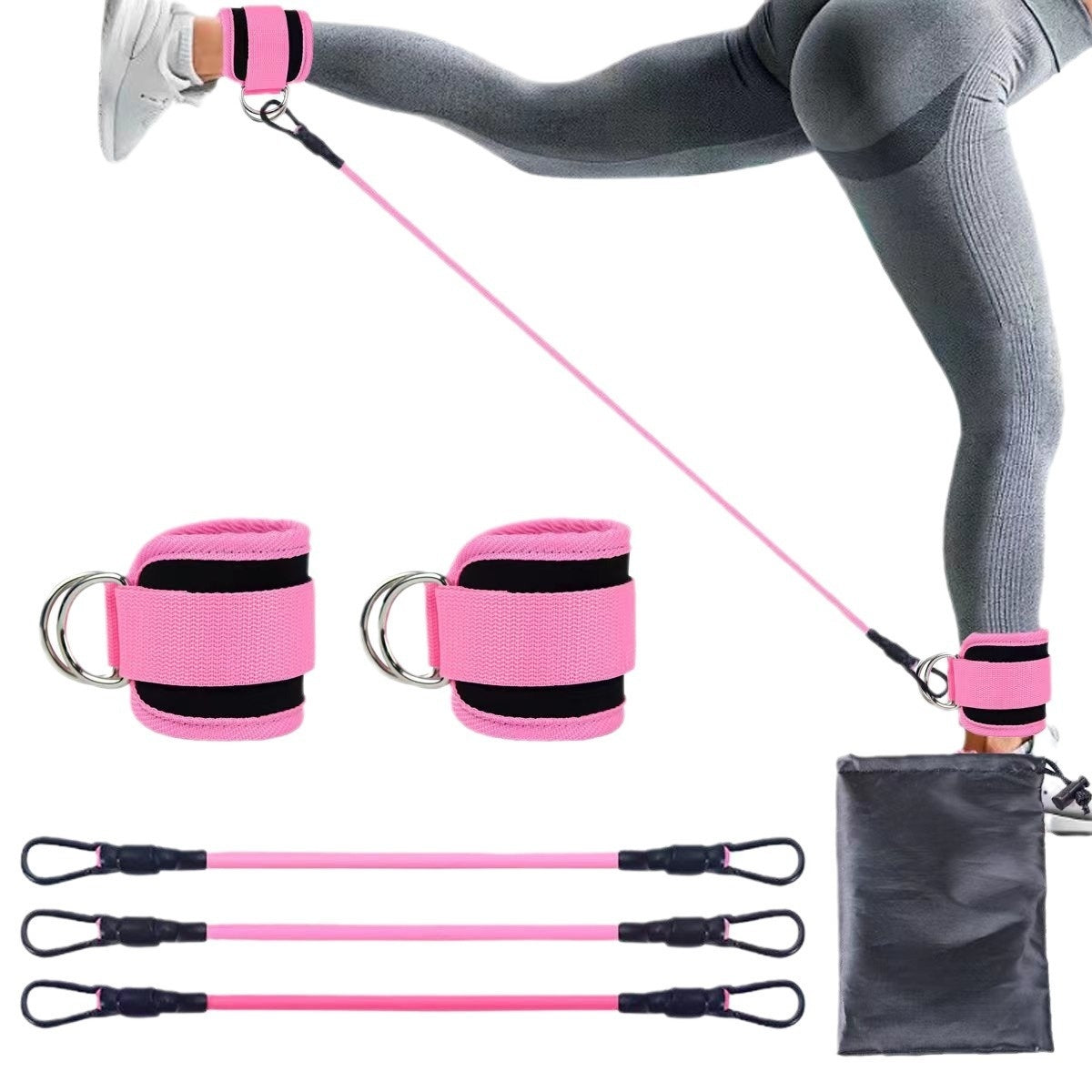 Ankle Strap Resistance Bands Hip Leg Training Equipment