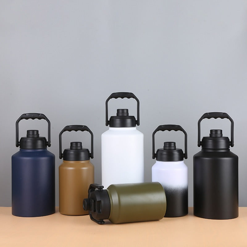 Double Wall Insulated Stainless Steel Water Bottle Jug