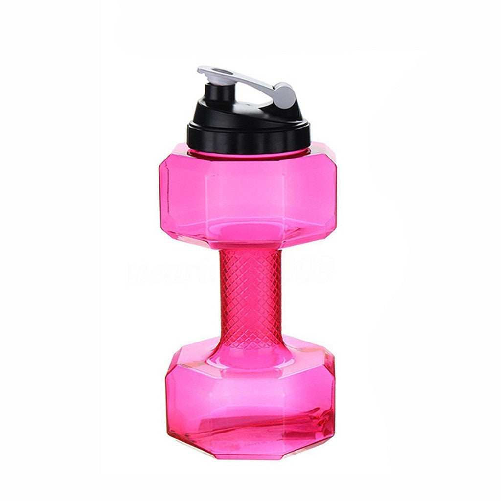 Creative Dumbbell Cup Sports Water Bottle For Men