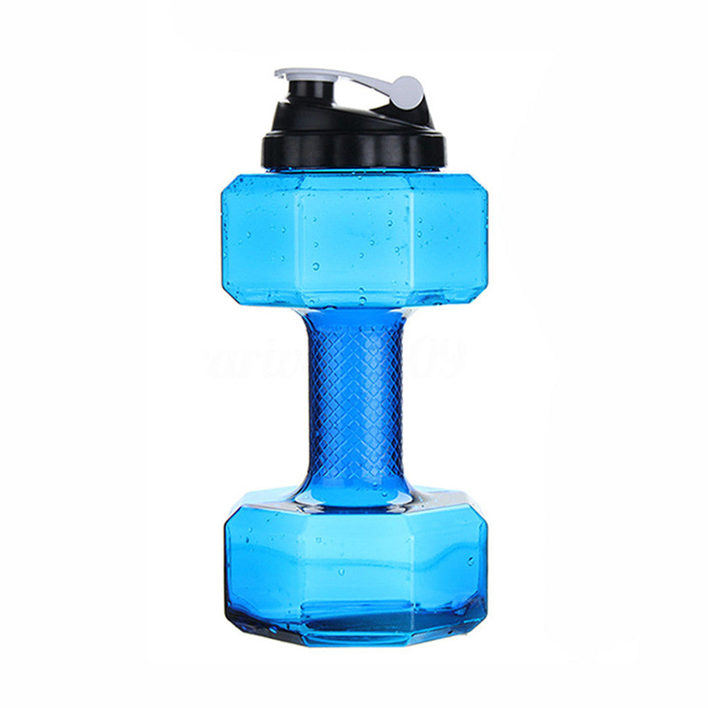 Creative Dumbbell Cup Sports Water Bottle For Men