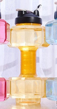 Creative Dumbbell Cup Sports Water Bottle For Men