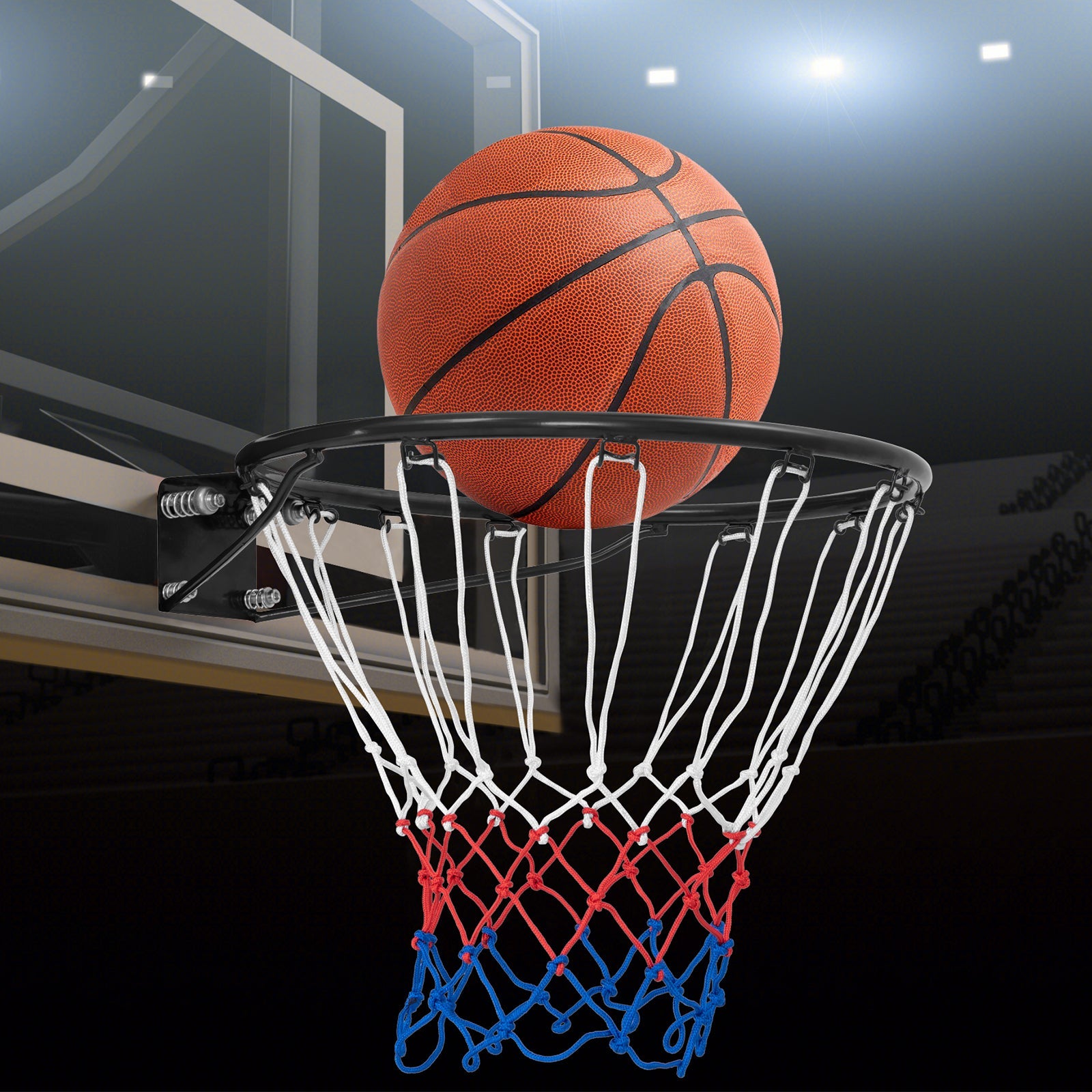 18 Inch Basketball Rim Replacement Net Mounting Hardware
