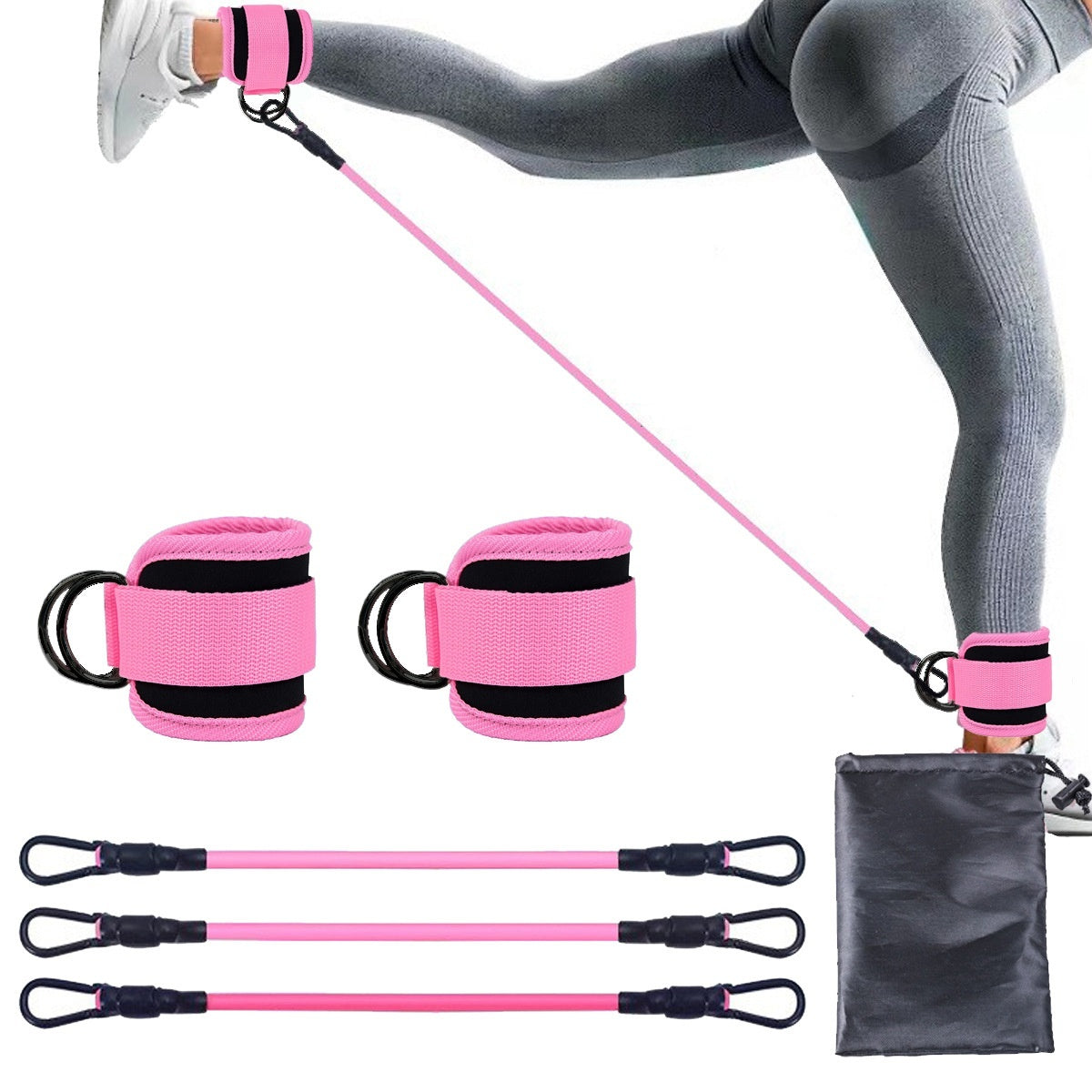 Ankle Strap Resistance Bands Hip Leg Training Equipment