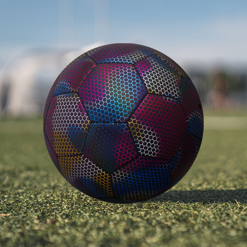 PU Reflective Size 5 Football Training Match Ball