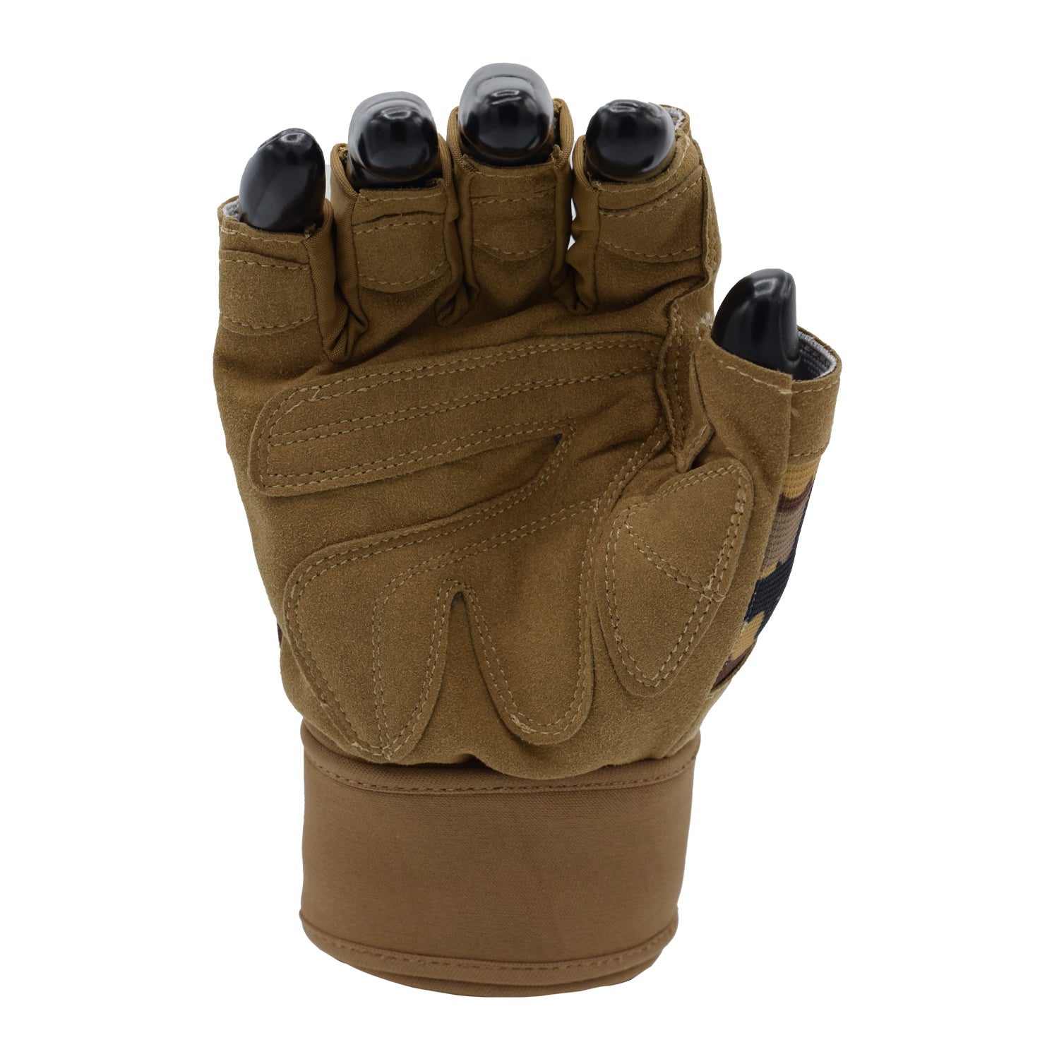 Weightlifting Gloves Long Wrist Strap Gym Training