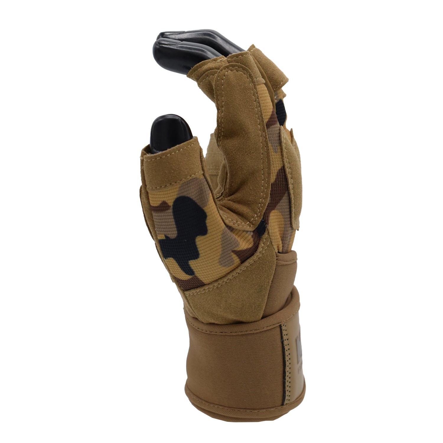 Weightlifting Gloves Long Wrist Strap Gym Training