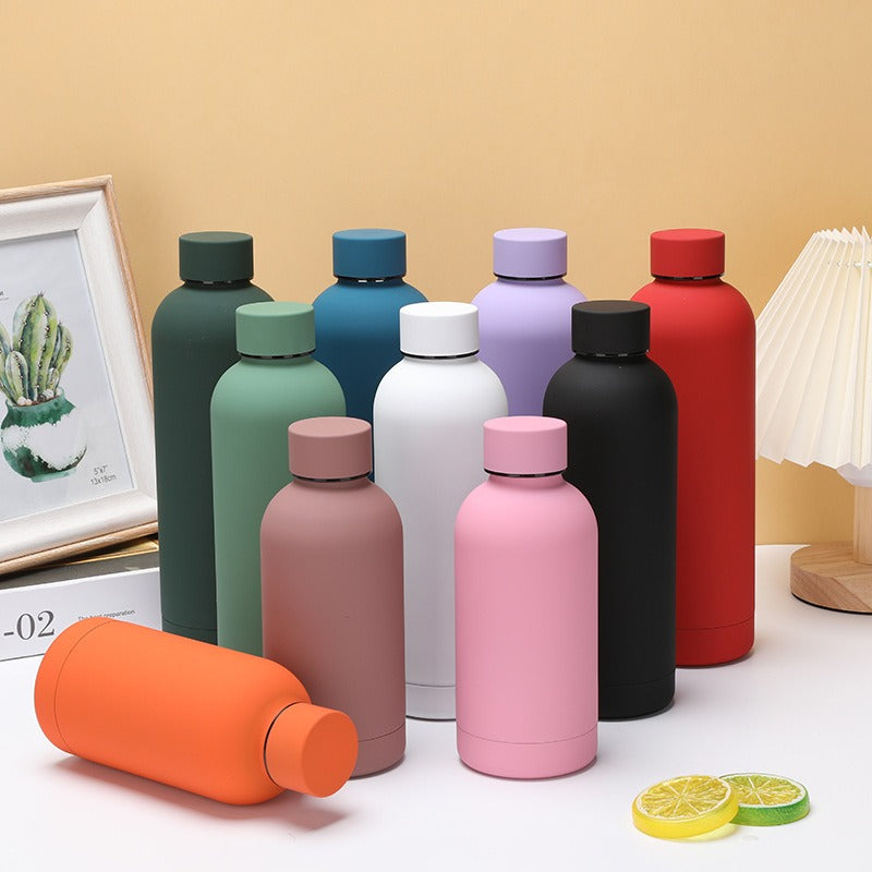 Double Wall Stainless Steel Thermal Vacuum Water Bottle