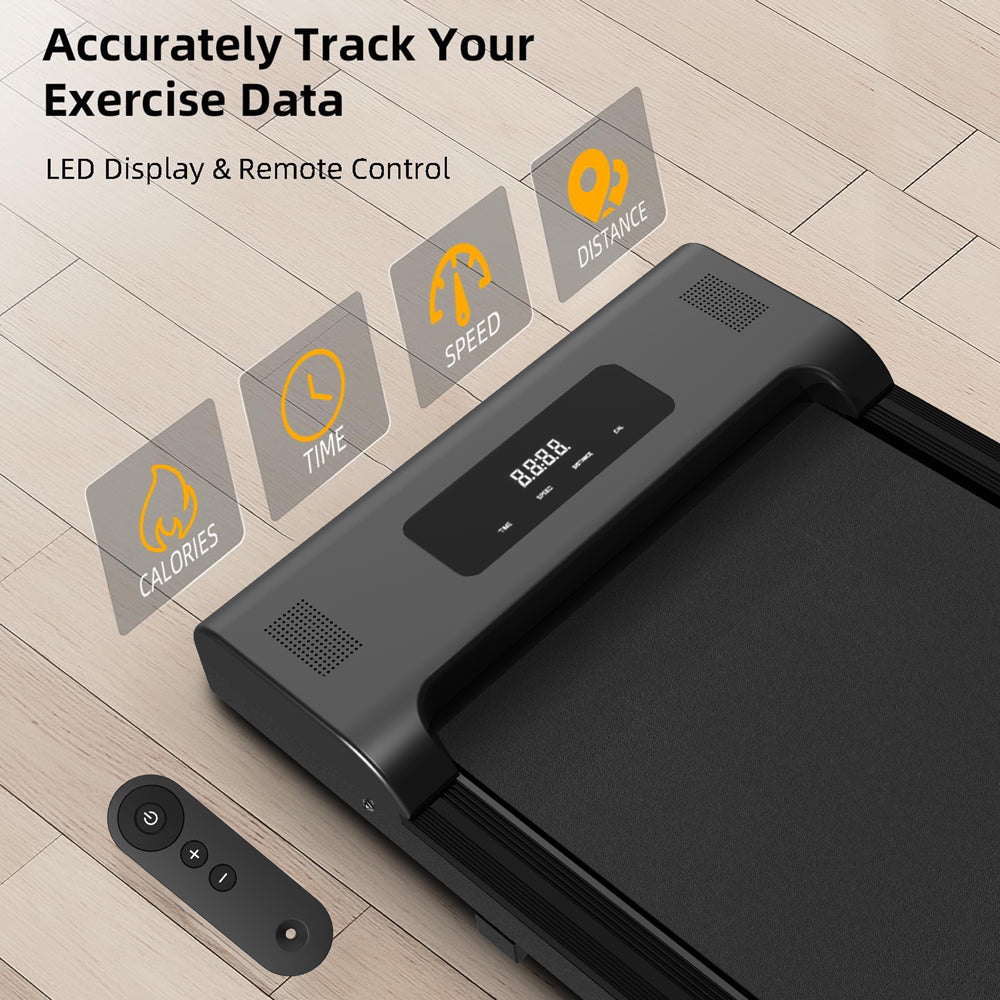 Under Desk Treadmill Portable Walking Pad LED Display