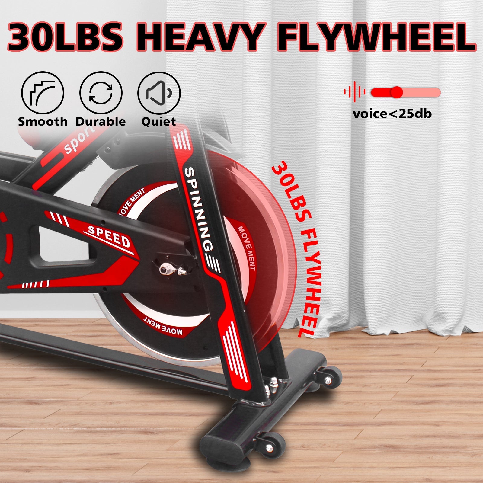 Indoor Exercise Bike Comfortable Seat Cushion Home Cycling