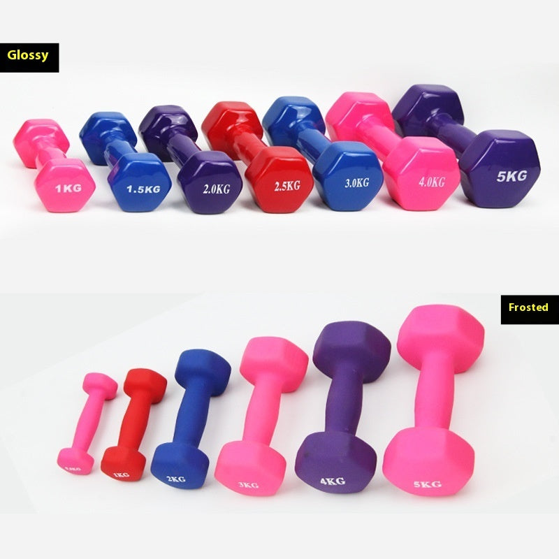 Hexagonal Dumbbell Home Fitness Arm Slimming Equipment