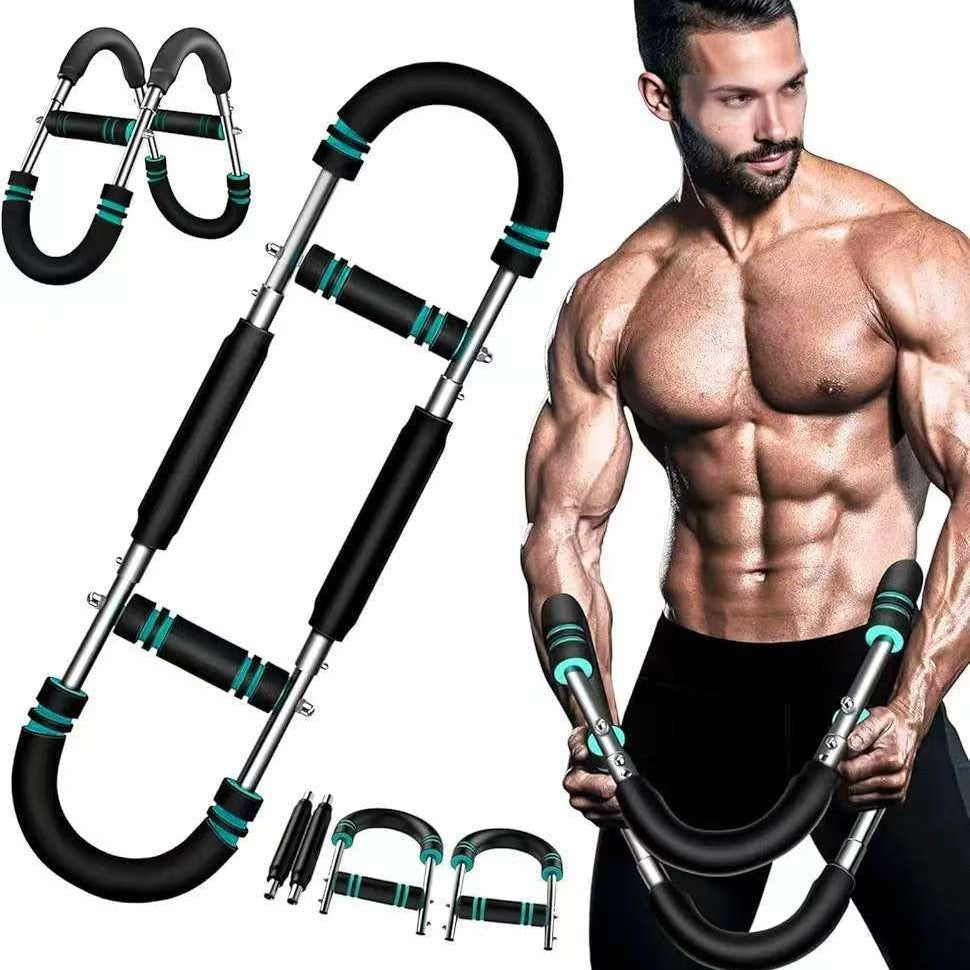 Adjustable Arm Strength Trainer U-Shaped Chest Workout Equipment