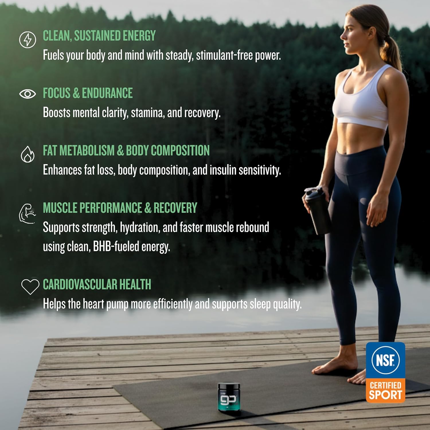 Ketone Supplement Fitness Energy Support Formula