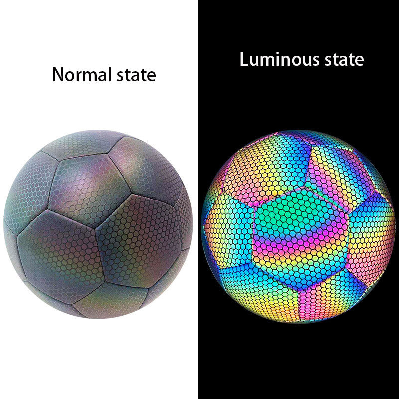 PU Reflective Size 5 Football Training Match Ball
