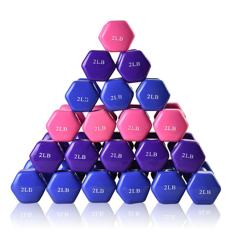 Hexagonal Dumbbell Home Fitness Arm Slimming Equipment