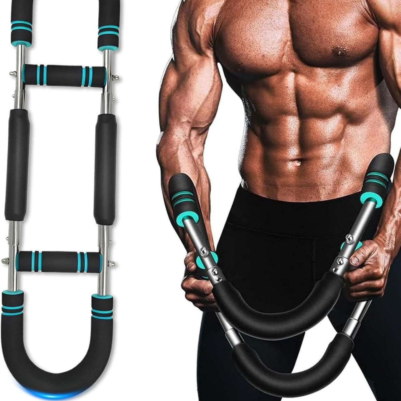 Adjustable Arm Strength Trainer U-Shaped Chest Workout Equipment