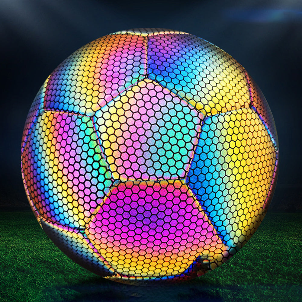 PU Reflective Size 5 Football Training Match Ball