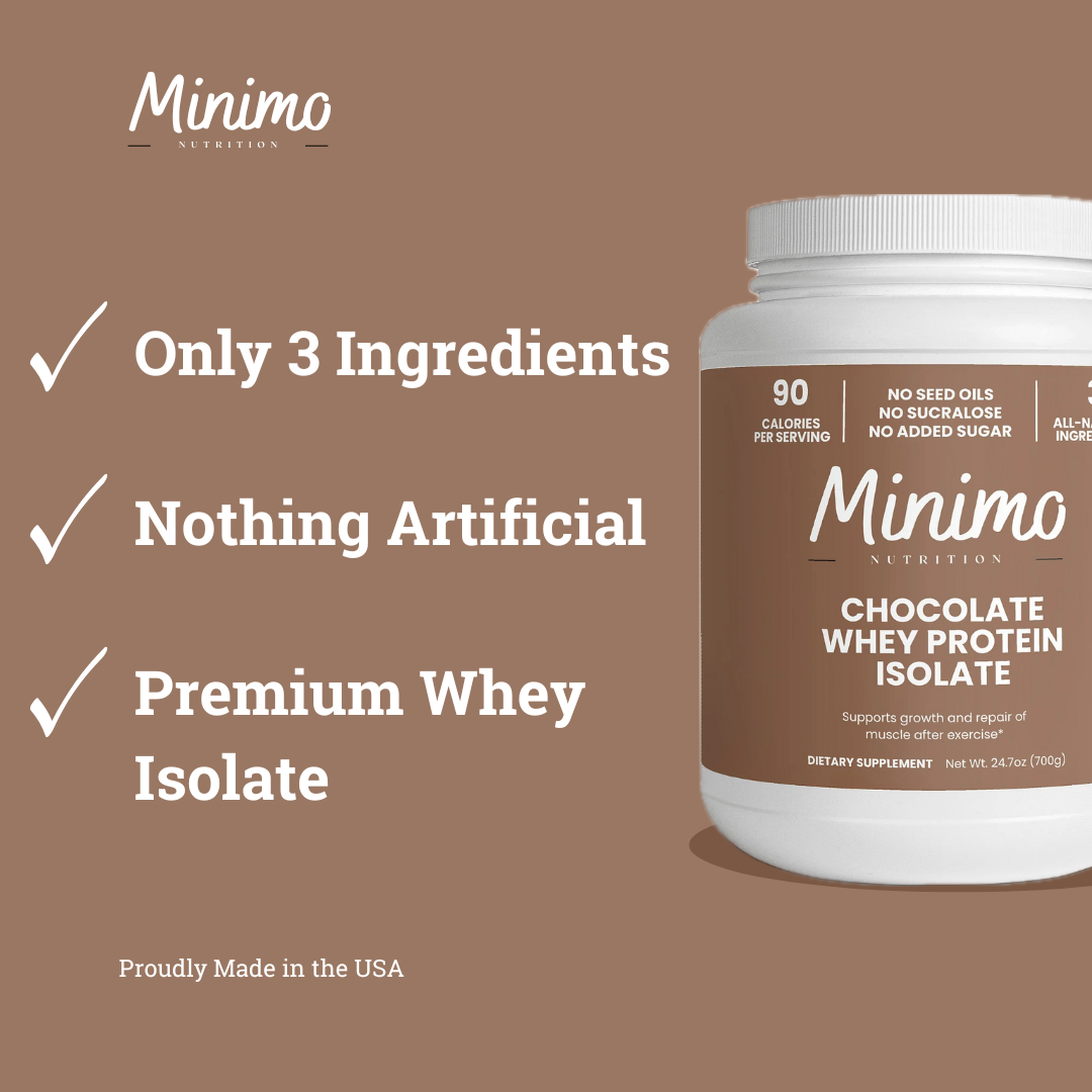 Chocolate Whey Isolate Protein Powder 1.54lbs Supplement