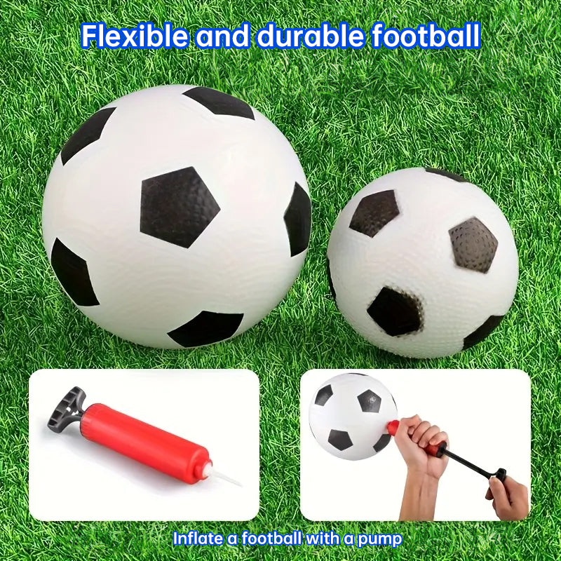 Mini Foldable Soccer Set Detachable Posts Kids Outdoor