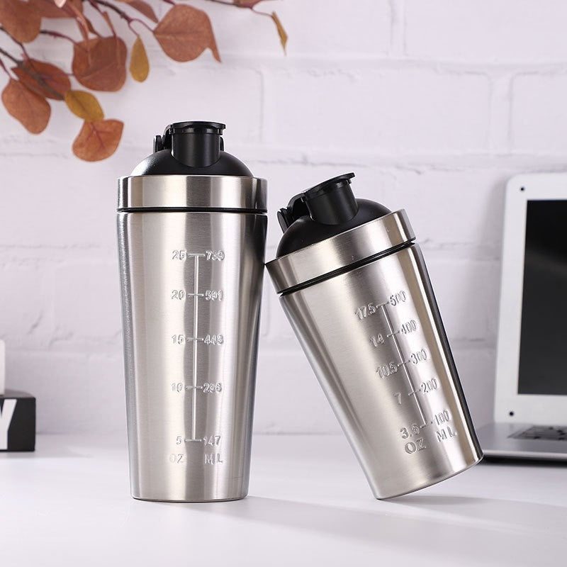 304 Stainless Steel Protein Shaker Bottle With Ball