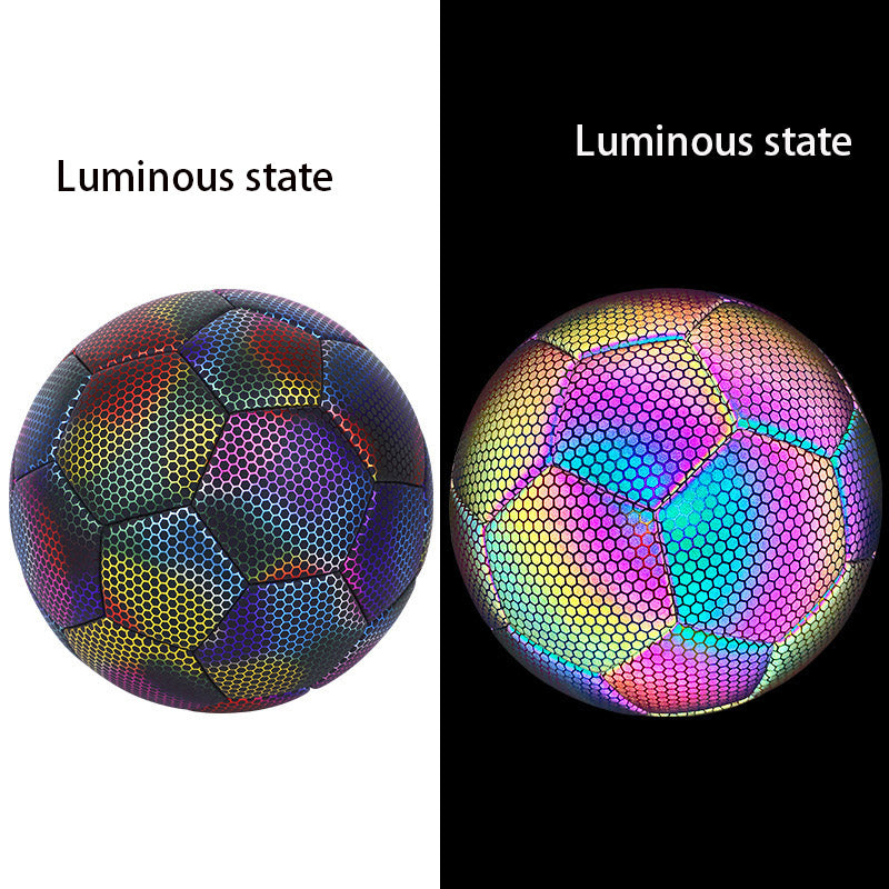 PU Reflective Size 5 Football Training Match Ball