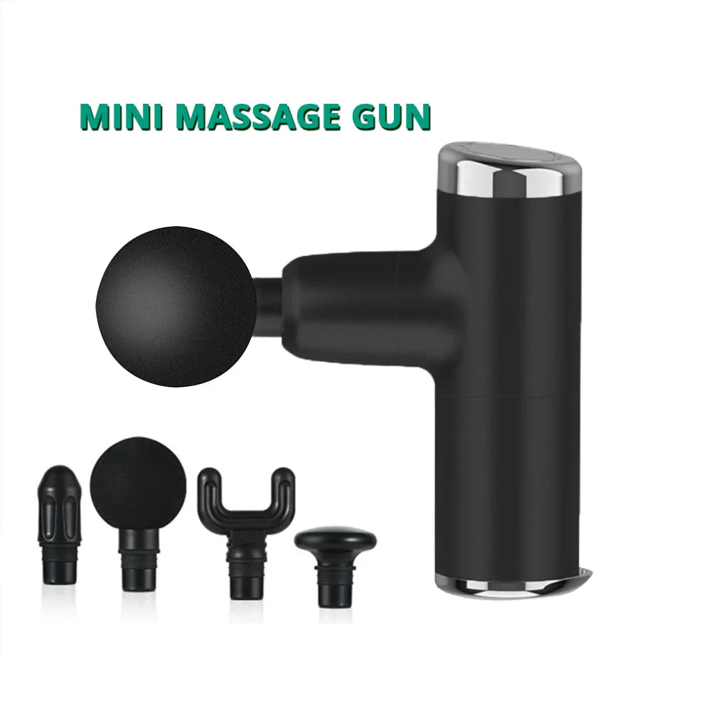 Mini Electric Massage Gun Deep Muscle Percussion Massager