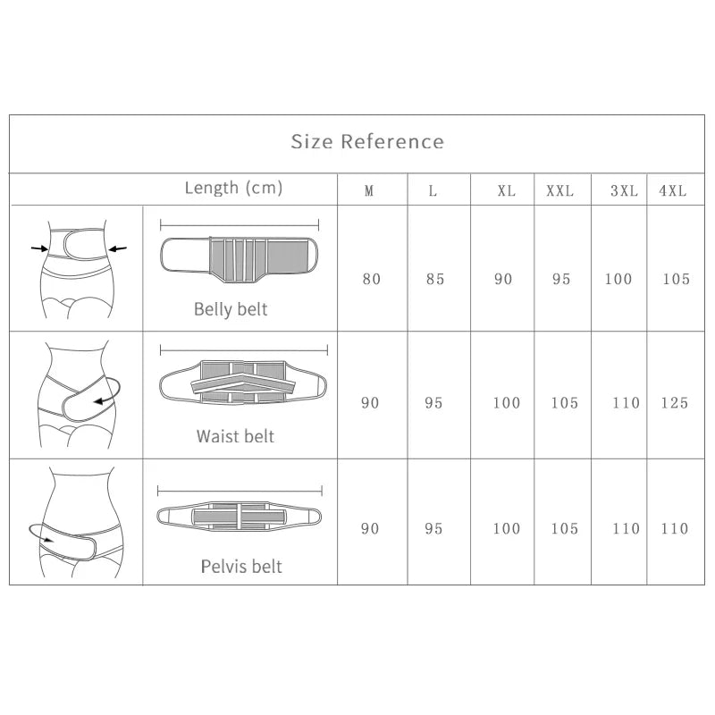 3-in-1 Postpartum Belly Waist Trainer Recovery Belt