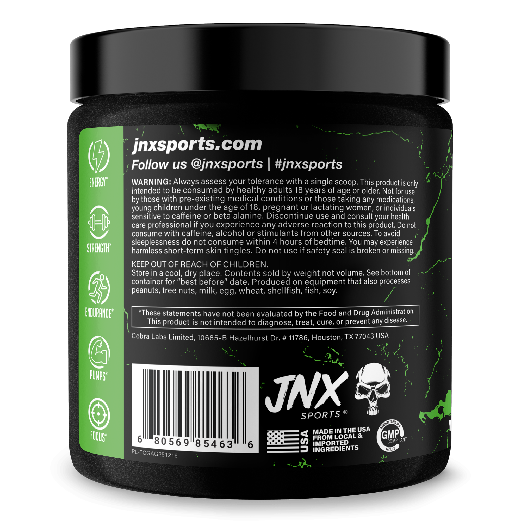 Pre Workout Energy Fitness Supplement