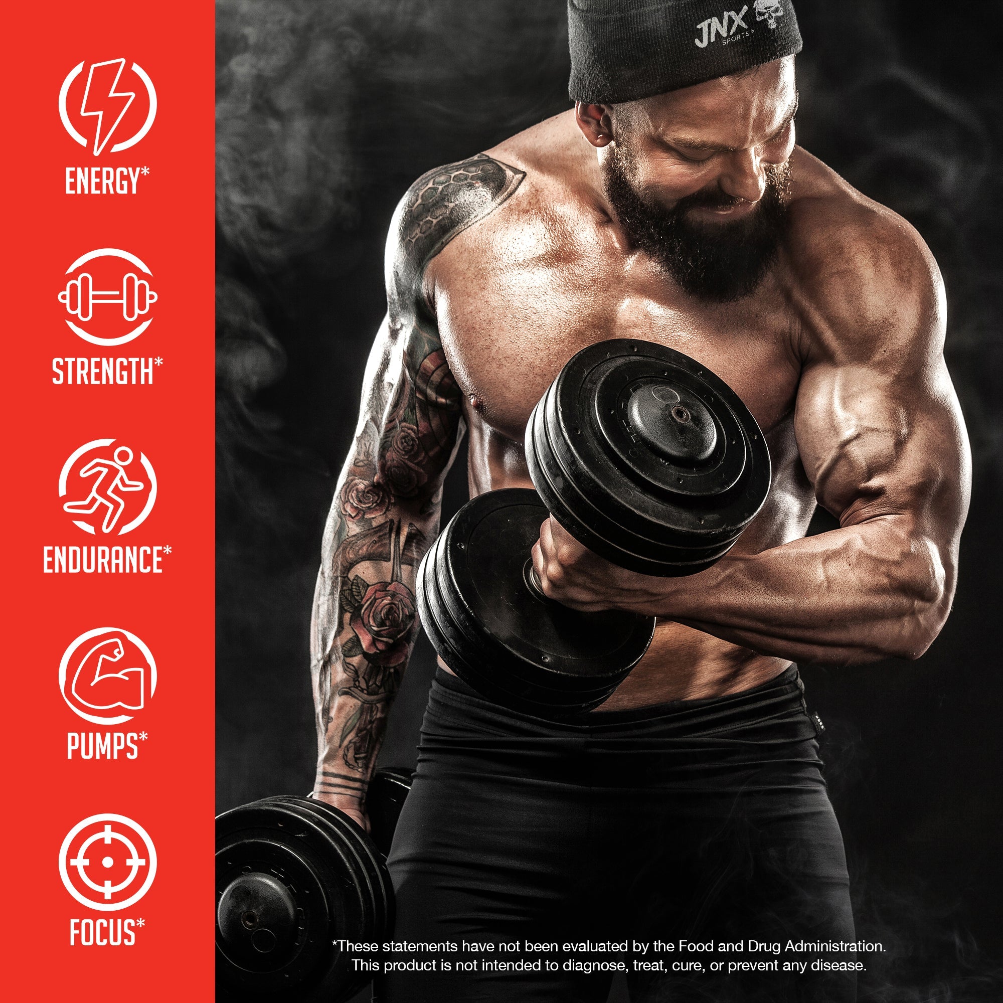 Pre Workout Energy Fitness Supplement