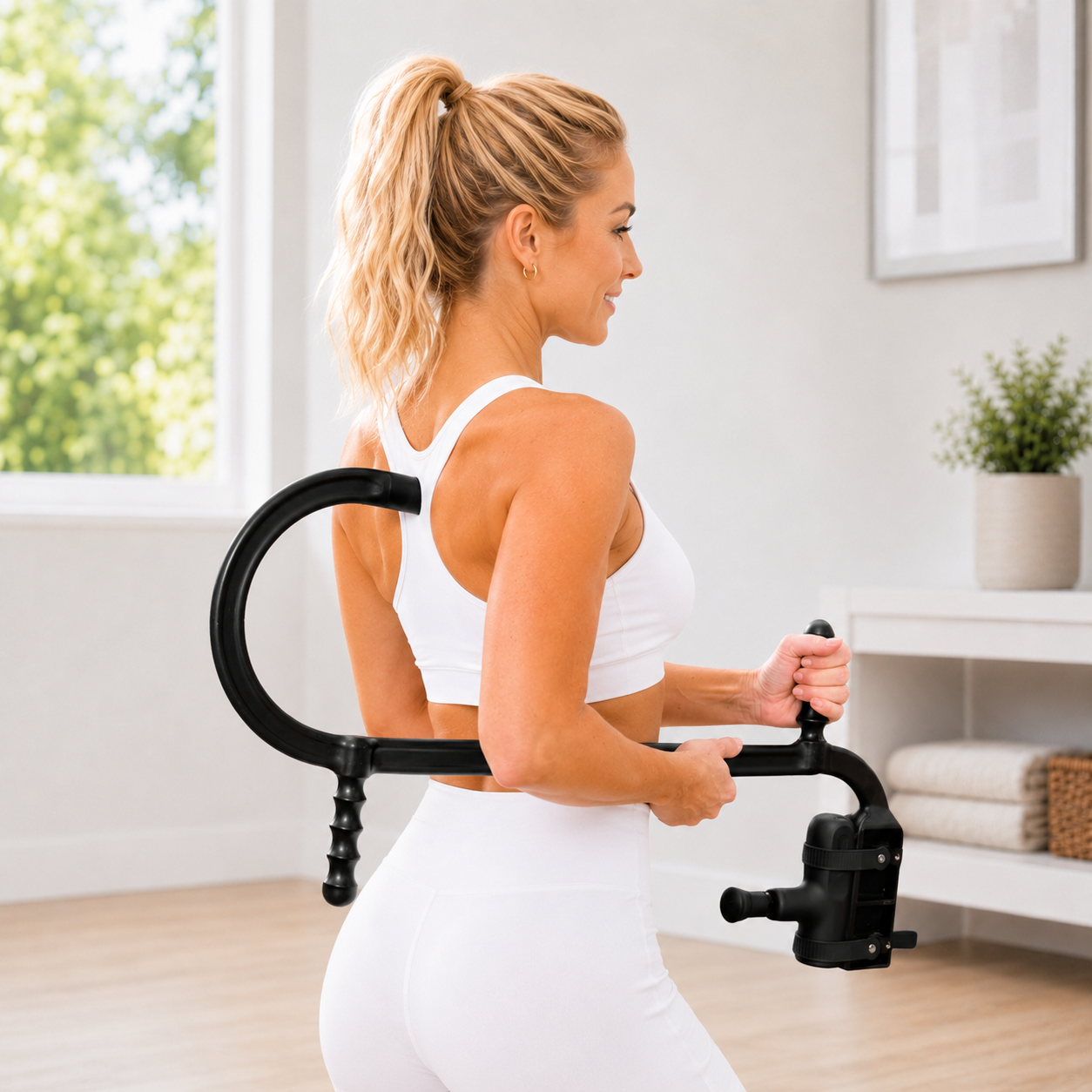 Percussion Massage System Vibration Silicone Massage Heads