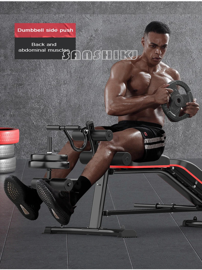 Multi Function Weightlifting Bench Home Fitness Training Stool