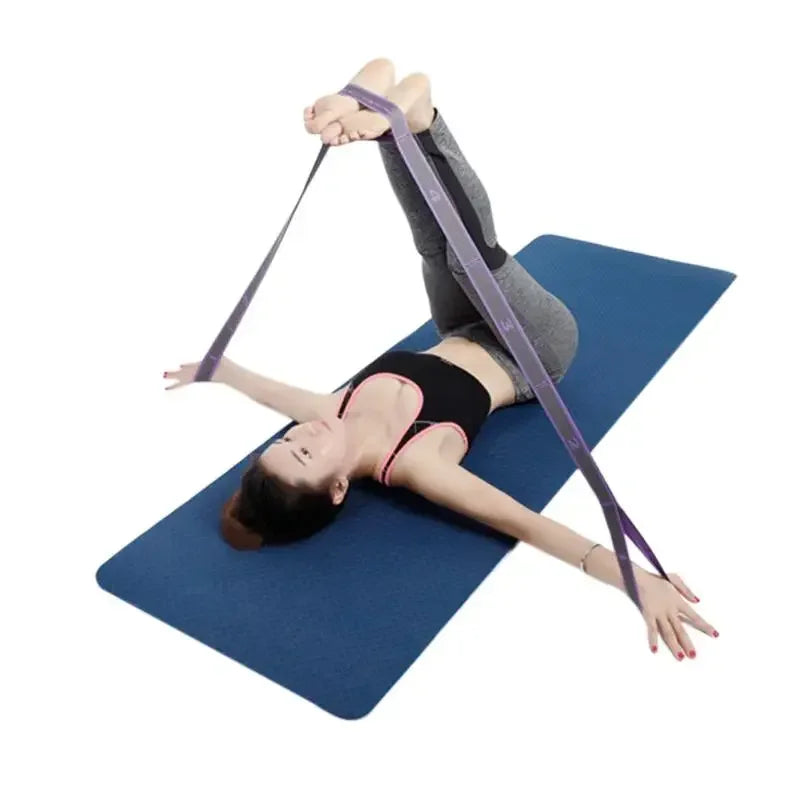 Yoga Pull Strap Elastic Resistance Band Stretching Tool