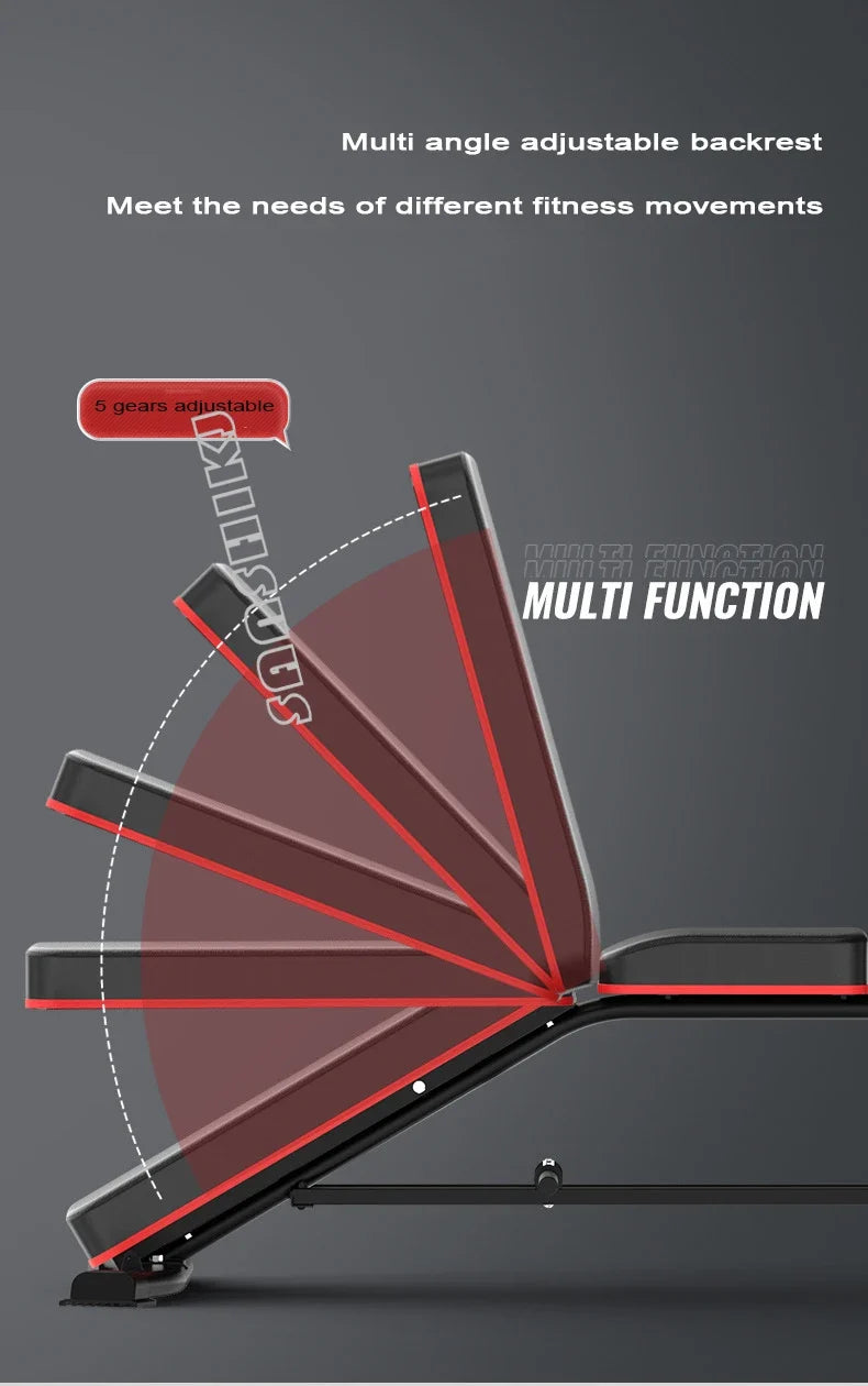 Multi Function Weightlifting Bench Home Fitness Training Stool