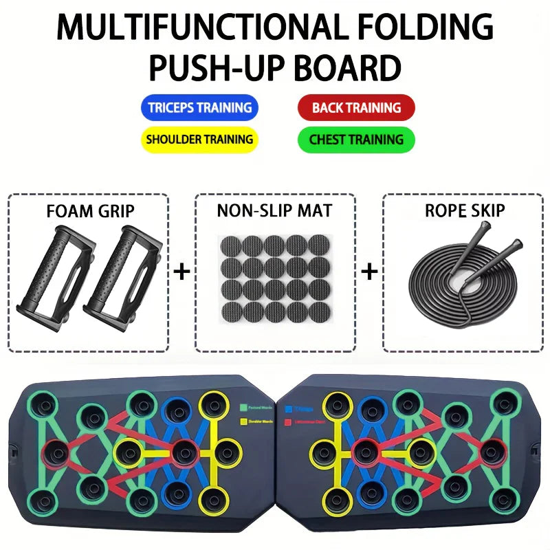 Portable Foldable Push Up Board Fitness Training Equipment