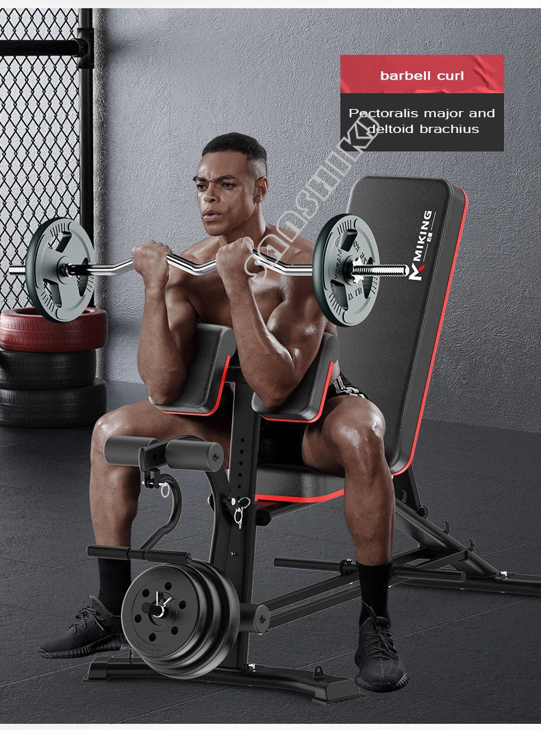 Multi Function Weightlifting Bench Home Fitness Training Stool