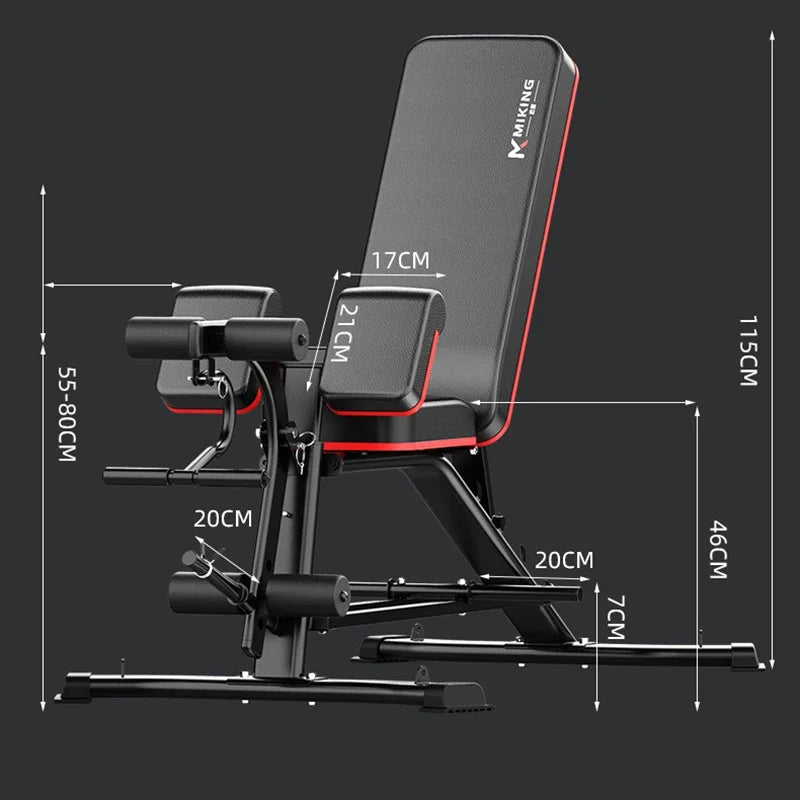 Multi Function Weightlifting Bench Home Fitness Training Stool