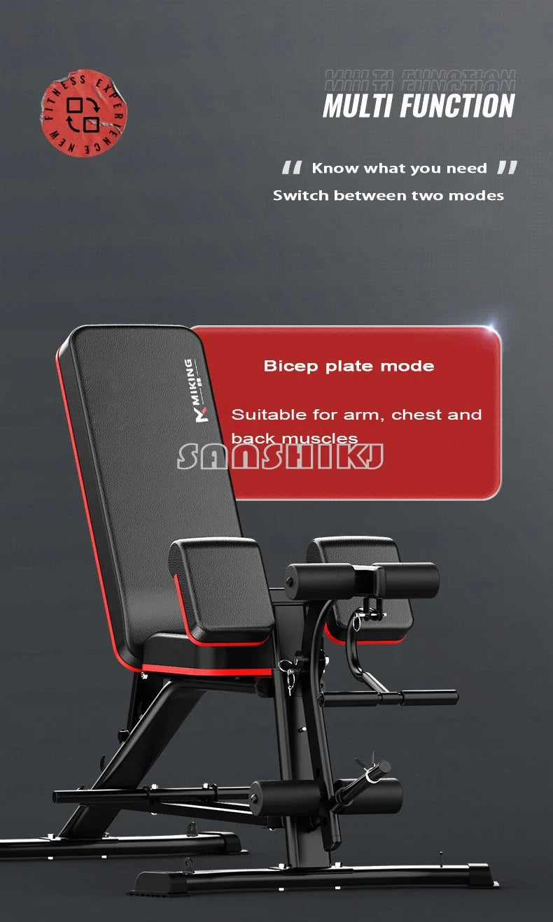 Multi Function Weightlifting Bench Home Fitness Training Stool