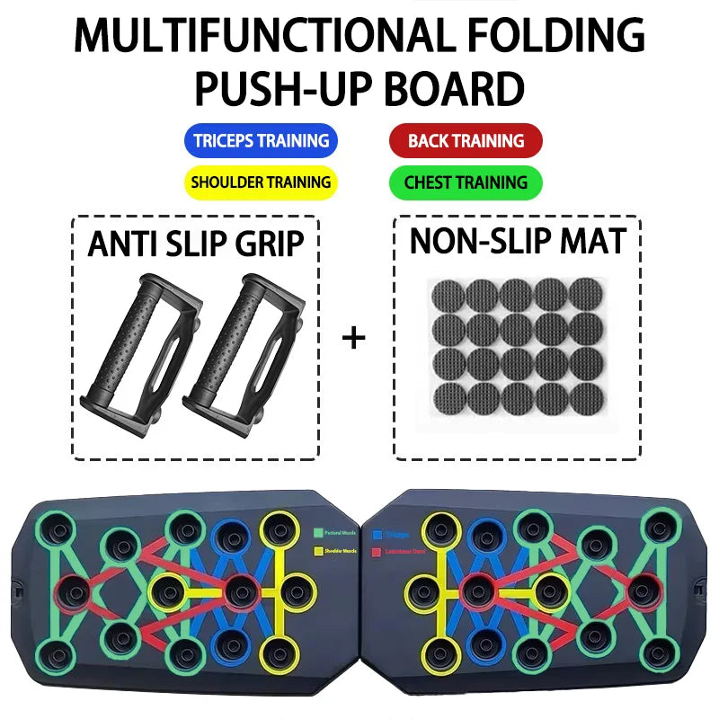 Portable Foldable Push Up Board Fitness Training Equipment