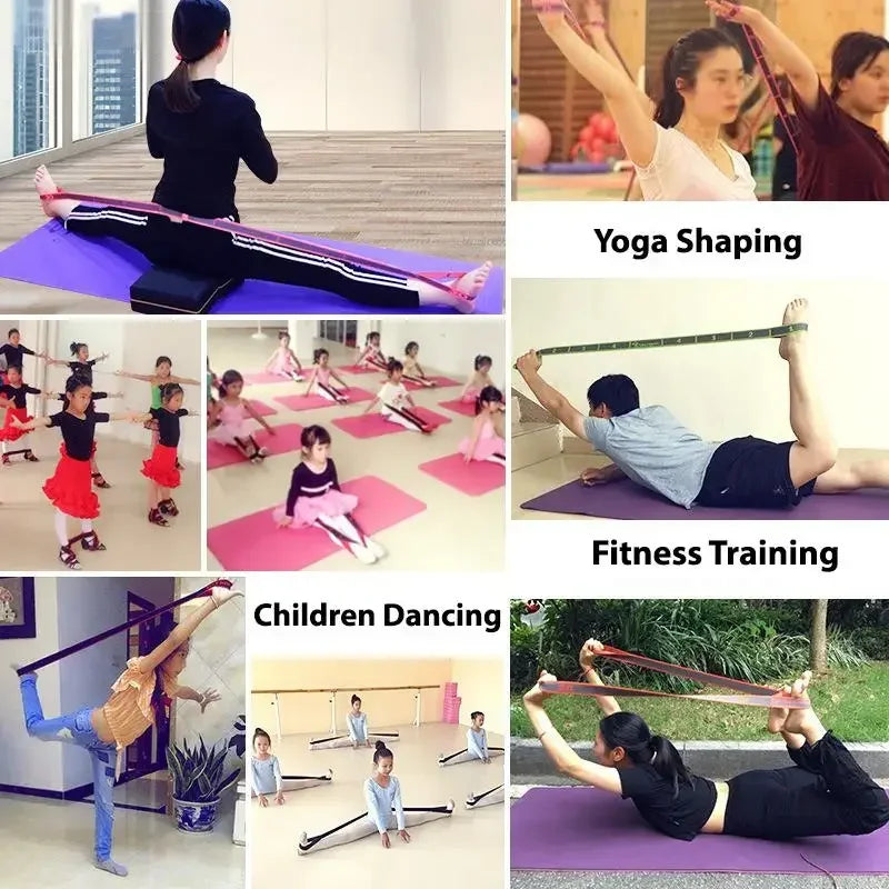 Yoga Pull Strap Elastic Resistance Band Stretching Tool