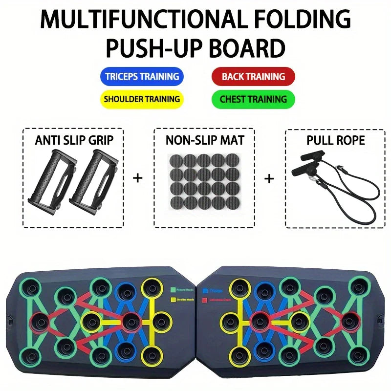 Portable Foldable Push Up Board Fitness Training Equipment