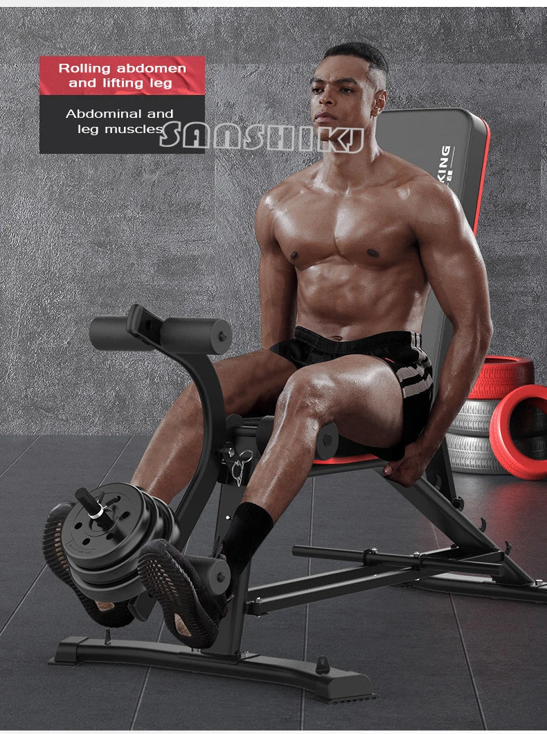Multi Function Weightlifting Bench Home Fitness Training Stool