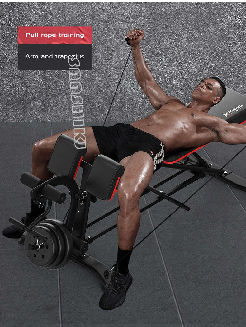Multi Function Weightlifting Bench Home Fitness Training Stool