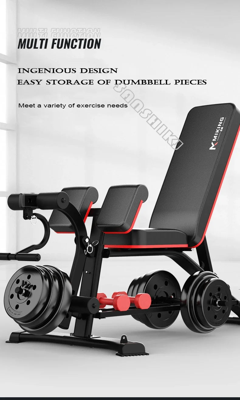 Multi Function Weightlifting Bench Home Fitness Training Stool