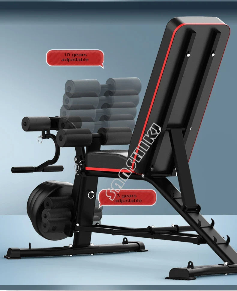 Multi Function Weightlifting Bench Home Fitness Training Stool