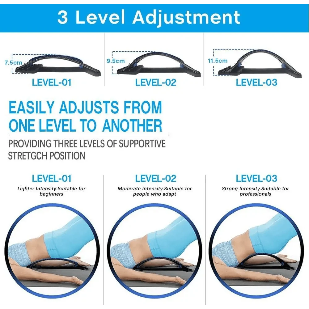 Back Stretching Device Spine Posture Therapy Support