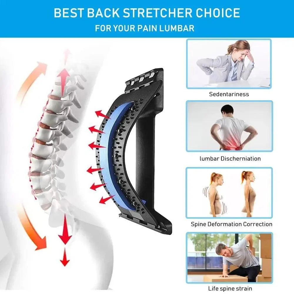 Back Stretching Device Spine Posture Therapy Support