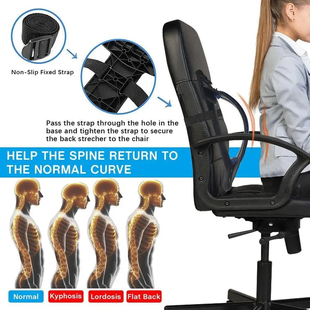 Back Stretching Device Spine Posture Therapy Support