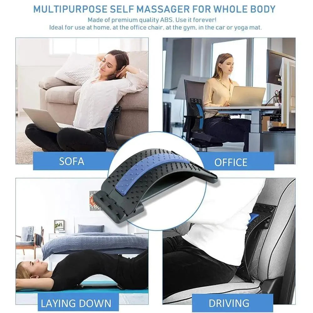 Back Stretching Device Spine Posture Therapy Support