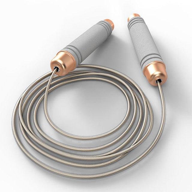 Weighted Steel Wire Jump Rope Anti Slip Handles