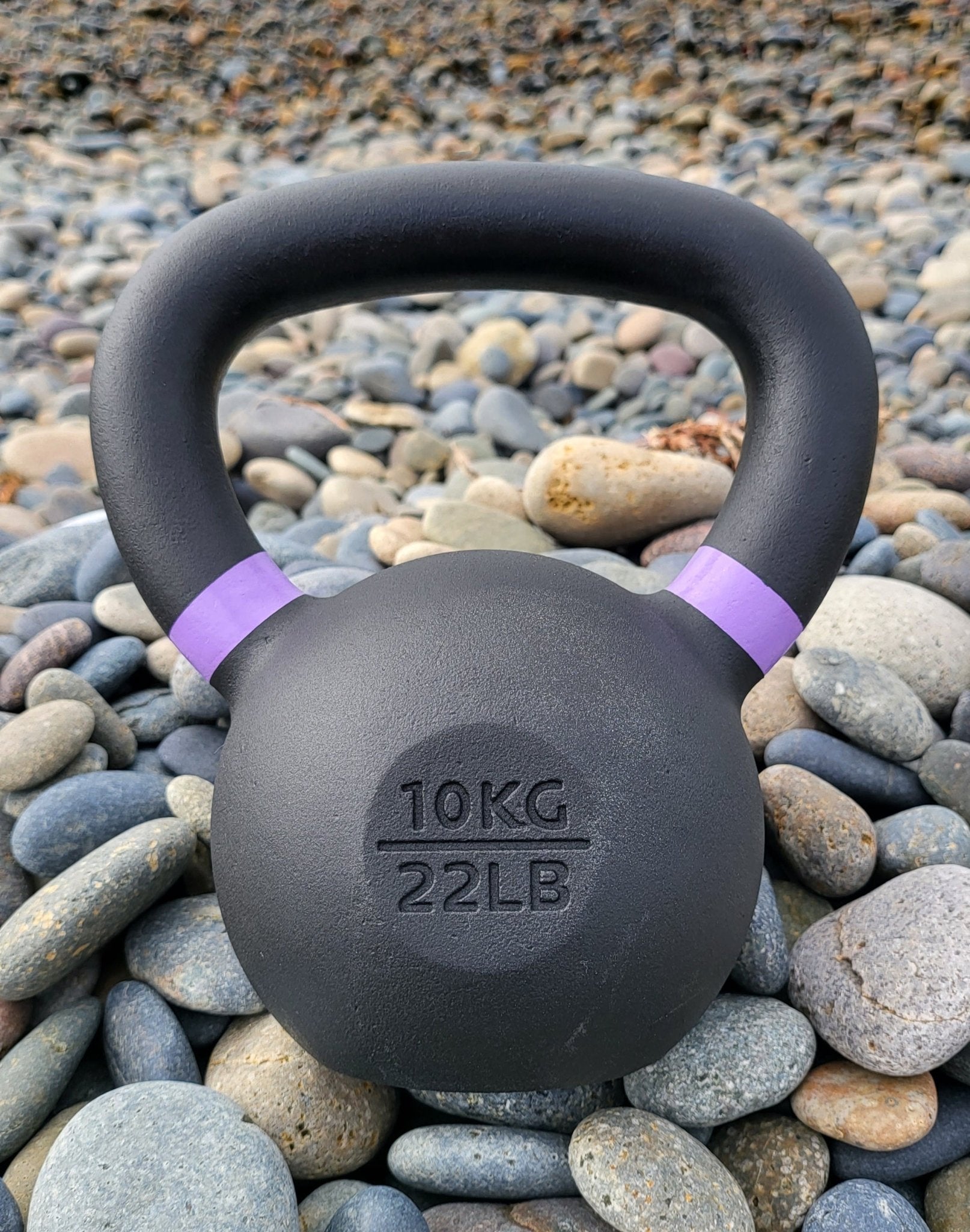 Powder Coated Kettlebell Durable Home Gym Weight Equipment