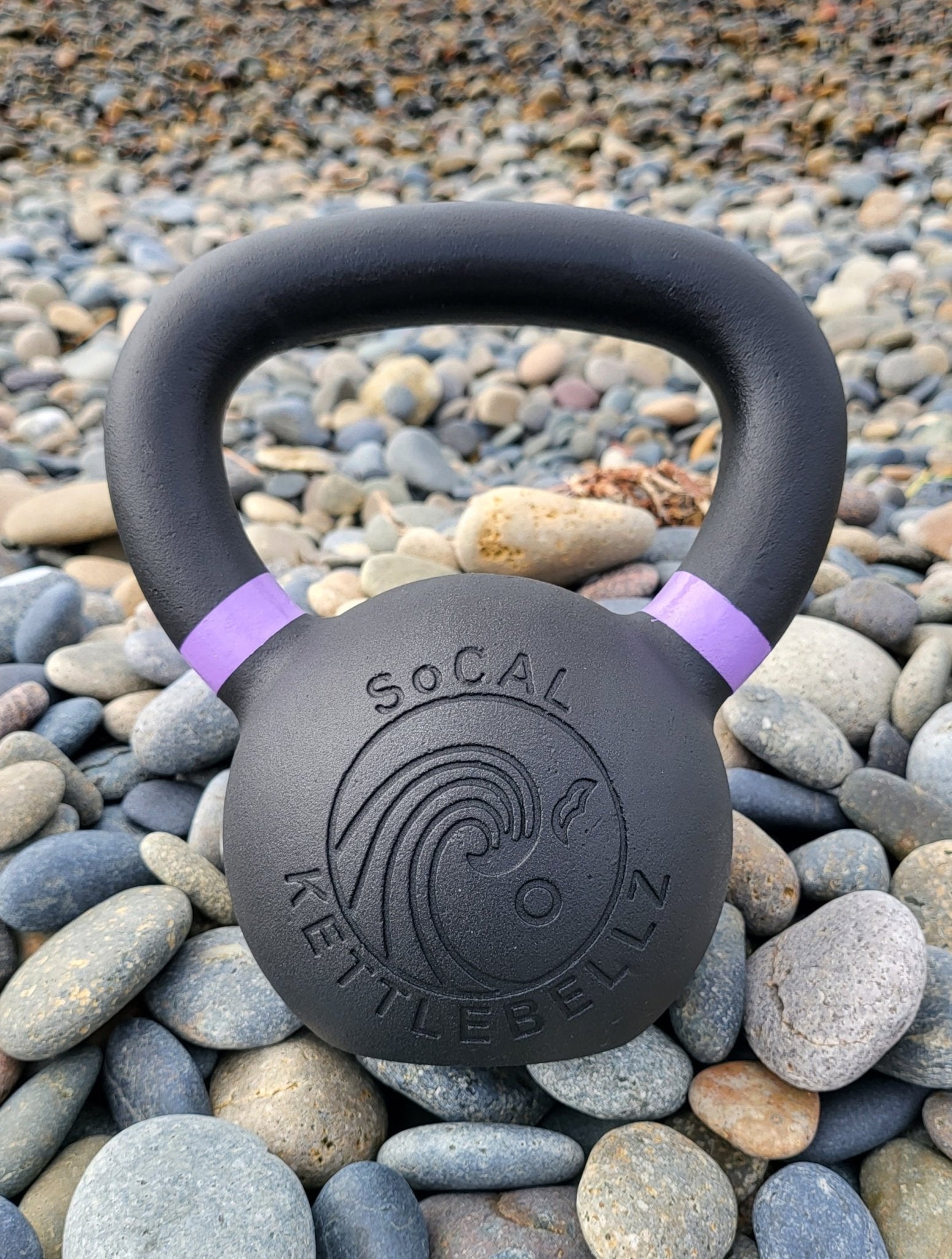 Powder Coated Kettlebell Durable Home Gym Weight Equipment